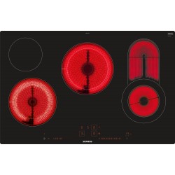 Siemens ET801LCP1C, Table de cuisson vitrocéramique 80 cm