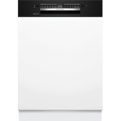 Bosch SMI4ECB10H, Série 4, Lave vaisselle intégrable, 60 cm, Noir