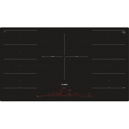 Bosch PXV901DV1E, Série 8, Table de cuisson à induction, 90 cm, design affleuré