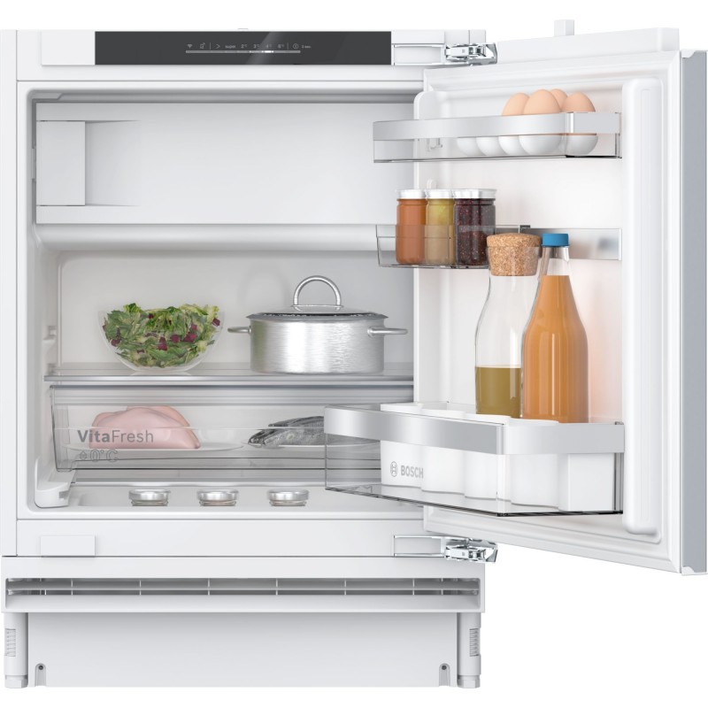 Bosch KUL22ADD0Y, Série 6, Réfrigérateur intégrable avec compartiment congélation sous plan, 82 x 60 cm