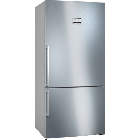 Bosch KGN86AIDR, Série 6, Combinaison réfrigérateur-congélateur pose libre, 186 x 86 cm, Inox (avec AntiFingerprint)