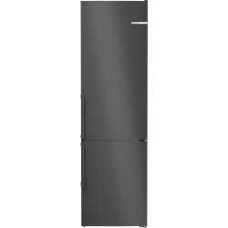 Bosch KGN39OXBT, Serie 4, Freistehende Kühl-Gefrier-Kombination, 203 x 60 cm, Schwarz stainless steel