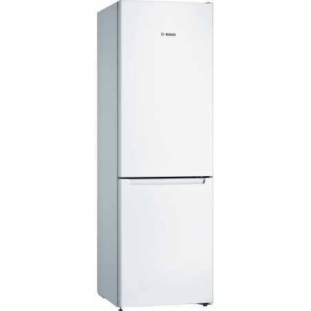 Bosch KGN36NWEA, Série 2, Combinaison réfrigérateur-congélateur pose libre, 186 x 60 cm, Blanc