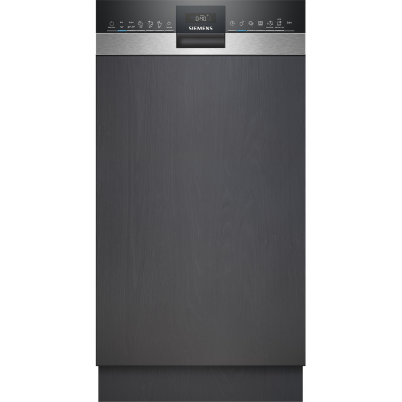 Siemens SR55ZS10ME, iQ500 Lave-vaisselle à profil bas 45 cm en acier inoxydable