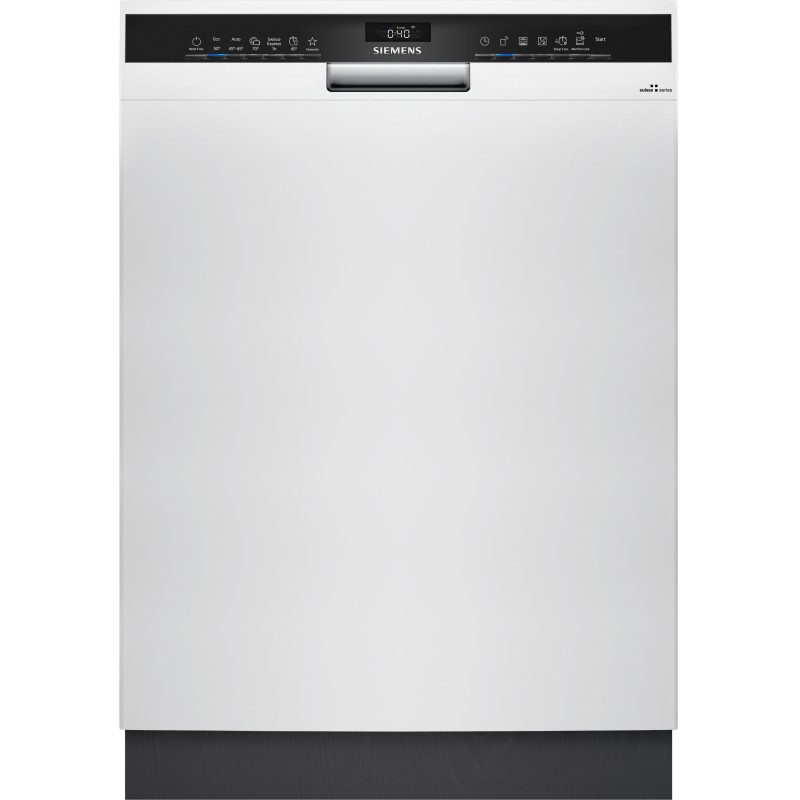 Siemens SN43EW01AH, iQ300, lave-vaisselle sous plan, 60 cm, blanc