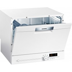 Siemens SK26E222EU, iQ300, Freistehender Kompakt-Geschirrspüler, weiss