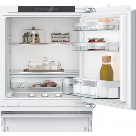 Siemens KU21RADE0, iQ500, Réfrigérateur encastrable, 82 x 60 cm, Charnière plate avec fermeture en douceur