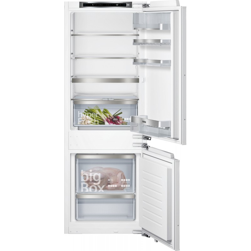 Siemens KI77SADE0H, iQ500, Réfrigérateur-congélateur encastrable avec partie congélation en bas, 157.8 x 55.8 cm