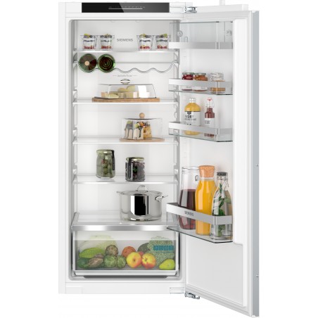 Siemens KI41RADD1Y, iQ500, Réfrigérateur encastrable, 122.5 x 56 cm, Charnière plate avec fermeture en douceur