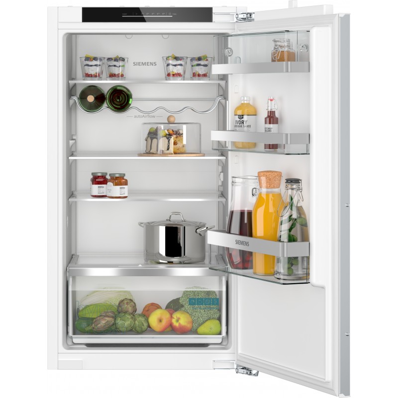 Siemens KI31RADD1Y, iQ500, Réfrigérateur encastrable, 102.5 x 56 cm, Charnière plate avec fermeture en douceur