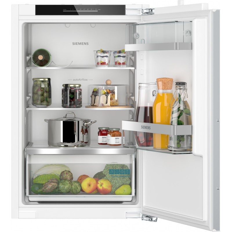 Siemens KI21RADD1, iQ500, Réfrigérateur encastrable, 88 x 56 cm, Charnière plate avec fermeture douce