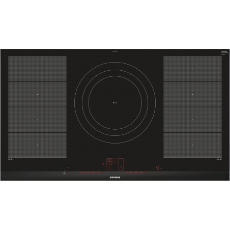Siemens EX975LVV1E, iQ700, Table de cuisson à induction, 90 cm, noir