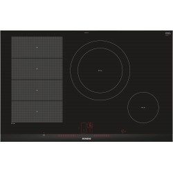 Siemens EX875LEC1E, iQ700, Table de cuisson à induction, 80 cm, noir