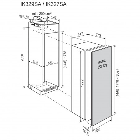 Electrolux IK327SAR, Réfrigérateur