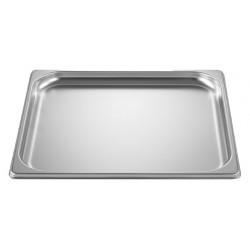 V-ZUG Plaque en acier inox sans trous 2/3 GN, Hauteur 20 mm (K42362)