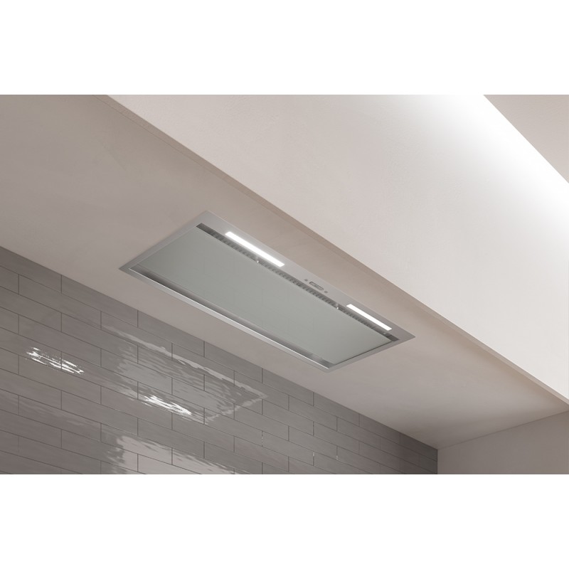 Wesco EVRE visio 80 Edelstahl Glas Blancalu, Lüfterbaustein, ECO-Linie (4011795-110)