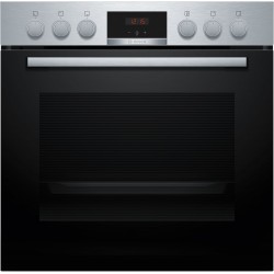 Bosch HEA513BS3, Série 4, Cuisinière encastrable, 60 x 60 cm, Acien inoxydable