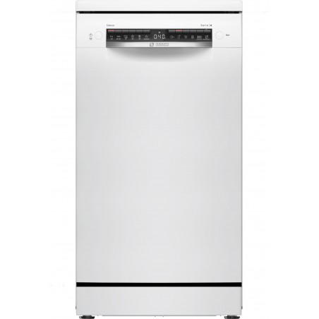 Bosch SPS4HKW49E, Série 4, Lave-vaisselle pose libre, 45 cm, Blanc