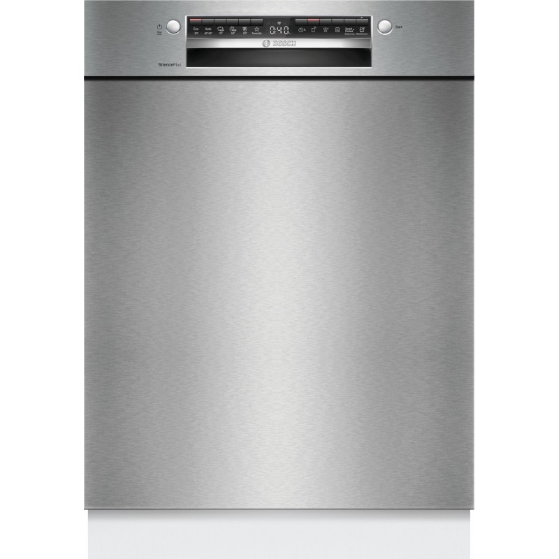 Bosch SMU4ECS28E, Série 4, Lave-vaisselle intégrable sous plan, 60 cm, Inox
