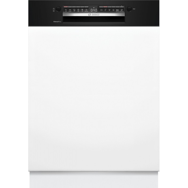 Bosch SMI4HCB19E, Série 4, Lave-vaisselle intégrable, 60 cm, Noir