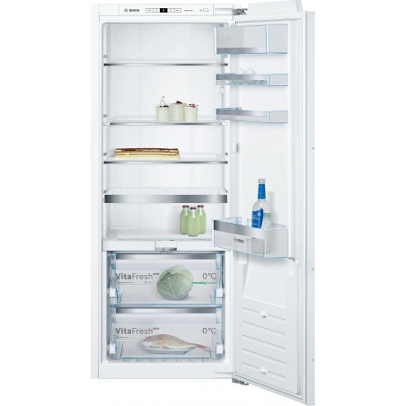 Bosch KIF51AFE0, Série 8, Réfrigérateur intégrable, 140 x 56 cm, Charnières plates, droite