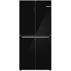 Bosch KMC85LBEA, Série 4, Réfrigérateur-congélateur multi-portes , 189.5 x 85.5 cm, Noir