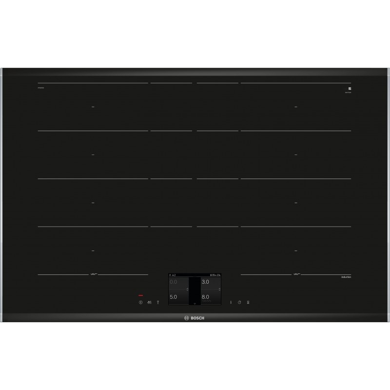 Bosch PXY875KW1E, Série 8, Table de cuisson à induction, 80 cm, Profils latéraux