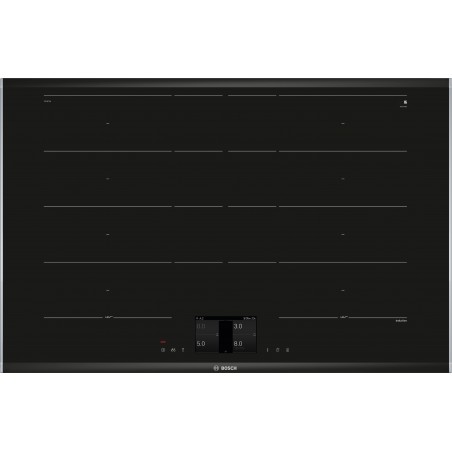 Bosch PXY875KW1E, Série 8, Table de cuisson à induction, 80 cm, Profils latéraux