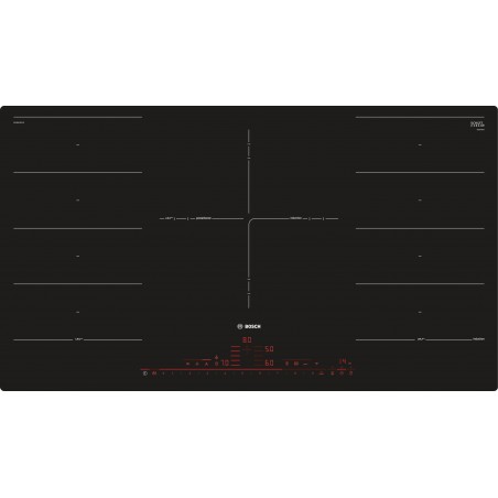 Bosch PXV901DV1E, Série 8, Table de cuisson à induction, 90 cm, design affleuré