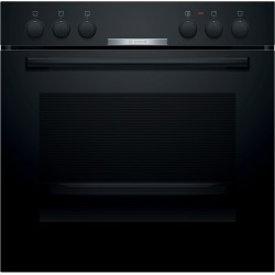 Bosch HEA510BA0C, Série 2, Cuisinière encastrable, 60 x 60 cm, Noir