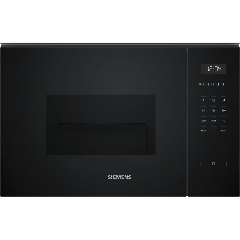 Siemens BE555LMB1C , iQ500, Micro-ondes encastrable, 59 x 38 cm, Noir