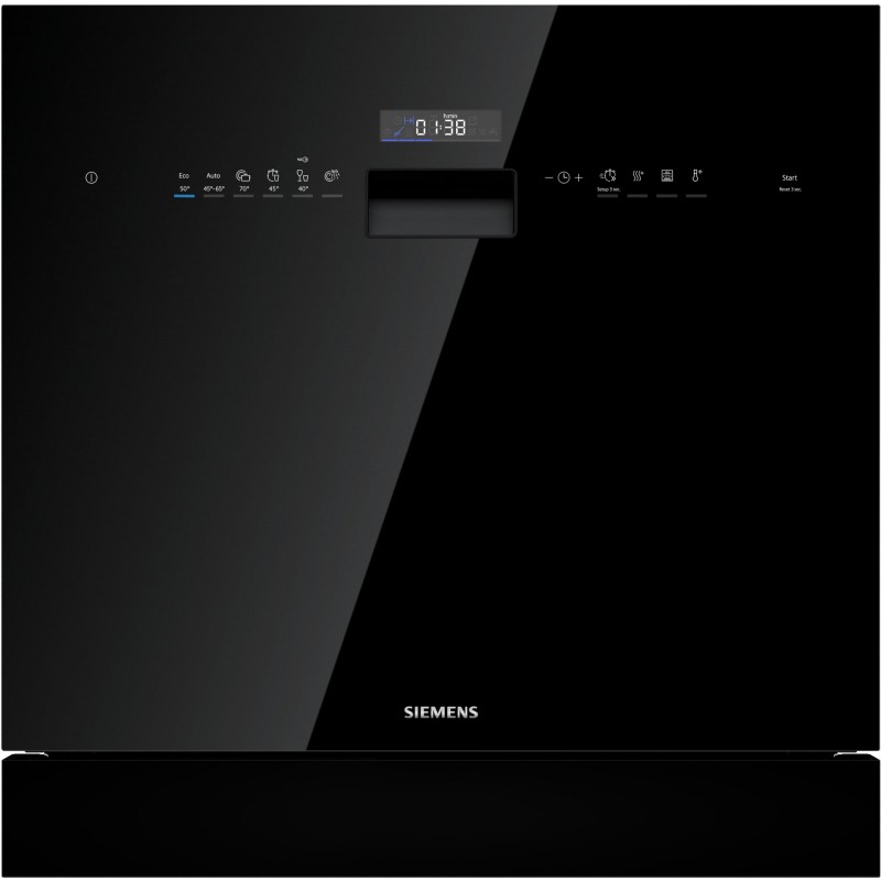 Siemens SC05IB00TE, iQ500, Lave-vaisselle modulaire encastrable, Noir