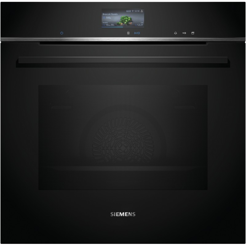 Siemens HS736G3B1C, iQ700, Einbau Dampfbackofen, 60 x 60 cm, Schwarz