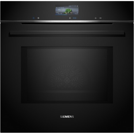 Siemens HM736G1B1C, iQ700, Four encastrable avec fonction micro-ondes, 60 x 60 cm, Noir