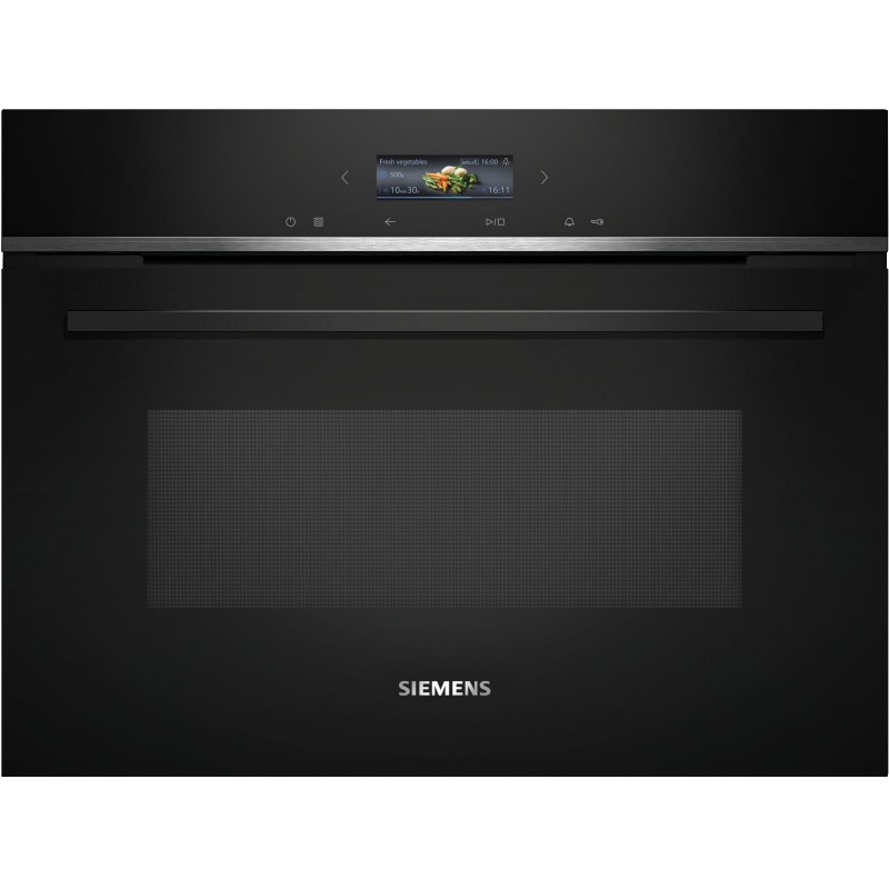 Siemens CE732GXB1, iQ700, Micro-ondes encastrable, Noir