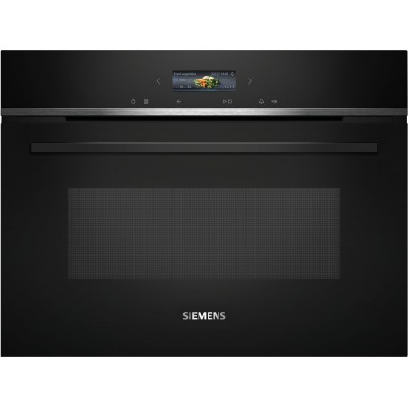 Siemens CE732GXB1, iQ700, Micro-ondes encastrable, Noir