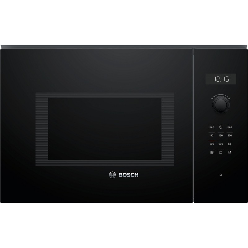 Bosch BEL554MB0, Série 6, Micro-ondes encastrable, 59 x 38 cm, Noir