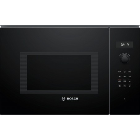 Bosch BEL554MB0, Série 6, Micro-ondes encastrable, 59 x 38 cm, Noir