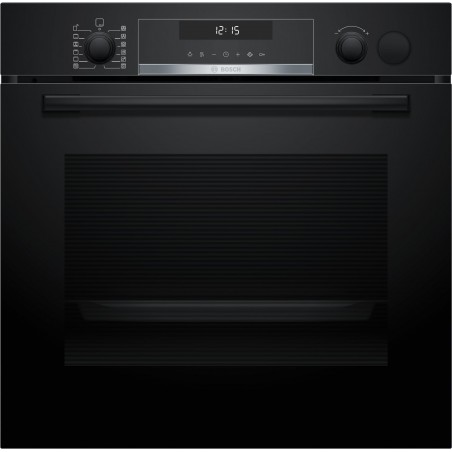 Bosch HRG578CB7, Série 6, Four encastrable avec fonction vapeur, 60 x 60 cm, Noir