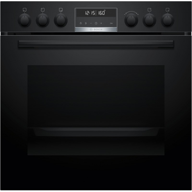Bosch HEB578BB3, Serie 6, Einbau-Herd, 60 x 60 cm, Schwarz