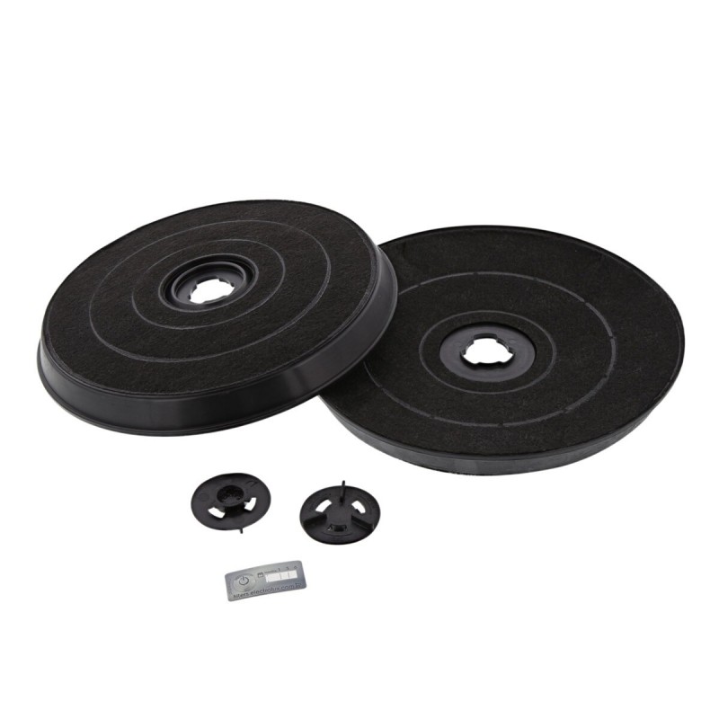 Electrolux MCFE27ST StandardAktivkohlefiltersatz (2 Filter) für Umluftbetrieb zu DVK6011/DVK5511