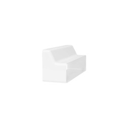Electrolux M2CKCF11U Réduction rectangulaire 220 mm de 90 mm à 55 mm