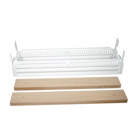 Electrolux LGKS55SW Set grill d'aération pour réfrigérateur intégré EK242S, EK244S