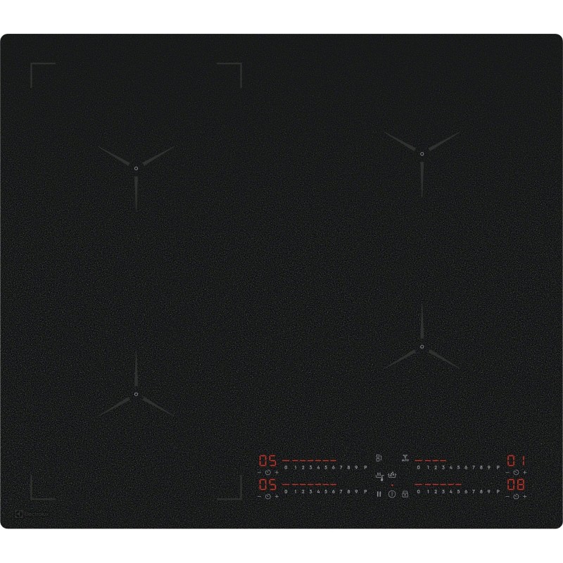 Electrolux GK58TSIDSO, Plan de cuisson à induction