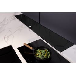 Wesco EVM 211-90 évacuation, verre noir,  hotte encastrable (4011598-020)