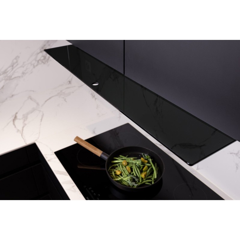 Wesco EVM 211-55 évacuation, verre noir,  hotte encastrable (4011596-020)