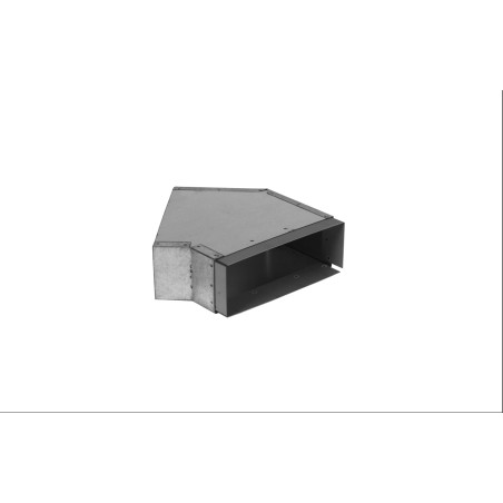 Wesco Gaine plate type 100 coude horizontal 45°, L : 280 mm (4004110)