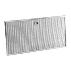 Wesco Filtre à graisse 418 x 215 x 12 mm, alu/poignée long côté (4000681)