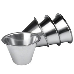 MIELE Timbale-Förmchen in Edelstahl (4 Stück) (91800971)