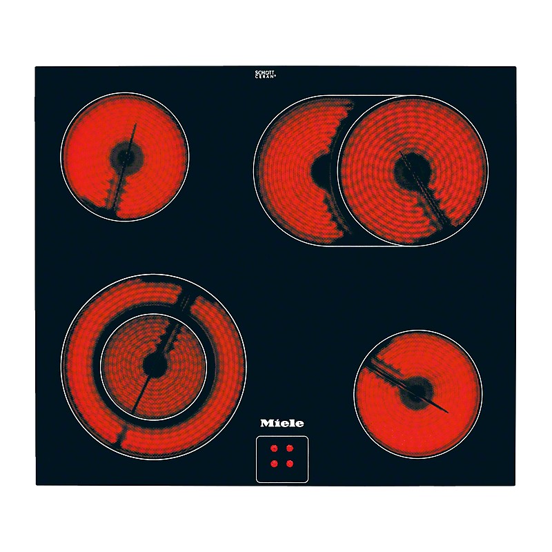 MIELE Plan de cuisson céramique KM 6017 400V (06946390)